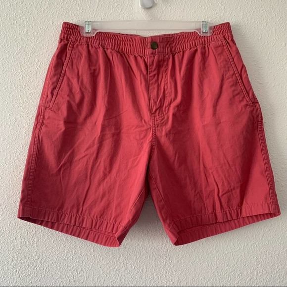 J. Crew Factory Other - J.Crew Factory Red 7" Lightweight Khaki Tripper Shorts